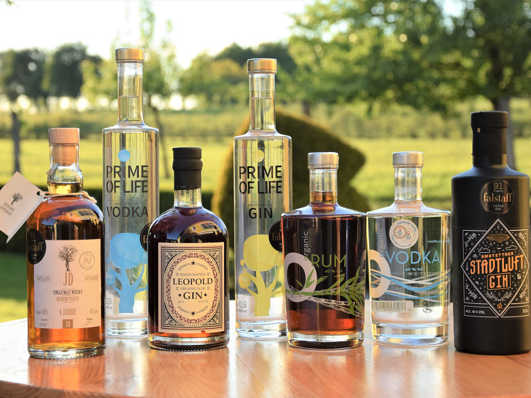 Mostviertler Cocktail mit Edelbrand