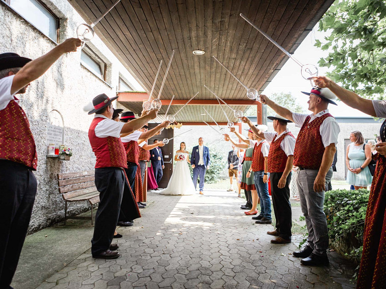 Hochzeitsfeier im Mostviertel